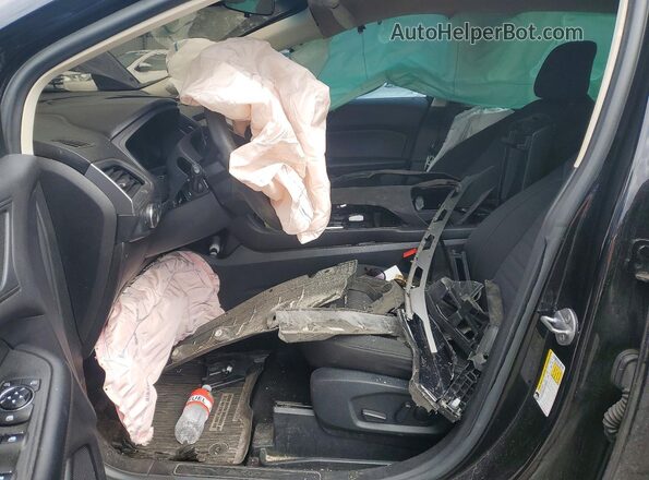 2FMPK4G90LBA90317 2020 FORD EDGE Черный Вид салона спереди
