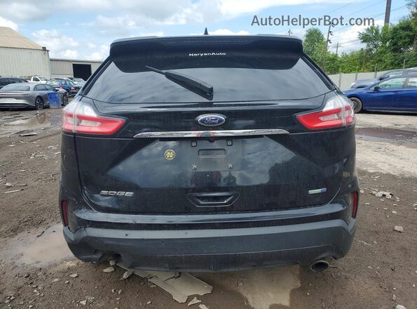 2FMPK4G90LBA90317 2020 FORD EDGE Черный Вид сзади