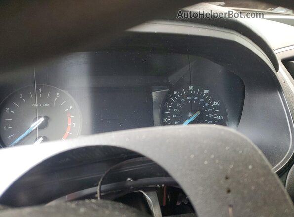 2FMPK4G90LBA90317 2020 FORD EDGE Черный Вид щитка приборов
