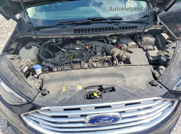 2FMPK4G90LBB08380 2020 FORD EDGE Черный Вид подкапотного пространства