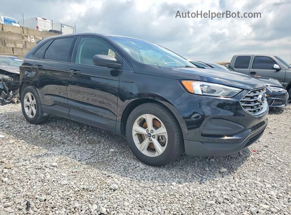 2FMPK4G90LBB08380 2020 FORD EDGE Черный Передняя правая четверть