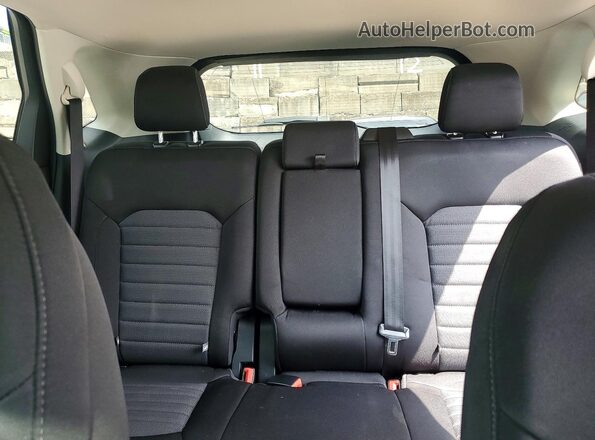 2FMPK4G90LBB08380 2020 FORD EDGE Черный Вид задних сидений