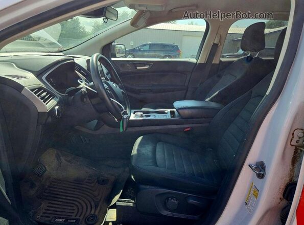 2FMPK4G90MBA12623 2021 FORD EDGE Белый Вид салона спереди
