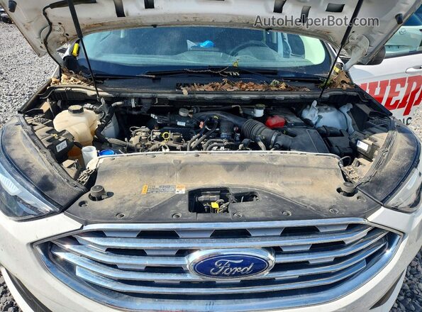 2FMPK4G90MBA12623 2021 FORD EDGE Белый Вид задней части салона