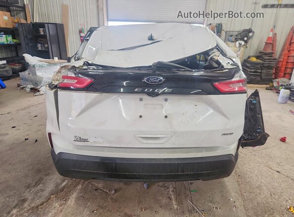 2FMPK4G90MBA12623 2021 FORD EDGE Белый Вид сзади