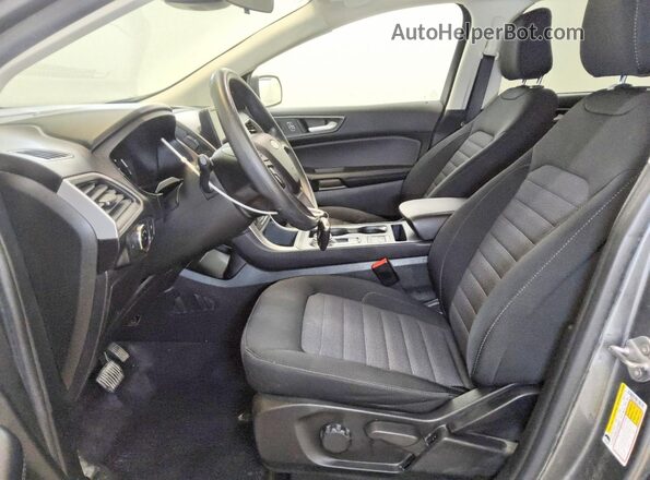 2FMPK4G90PBA42273 2023 FORD EDGE Silver Vista interior delantera