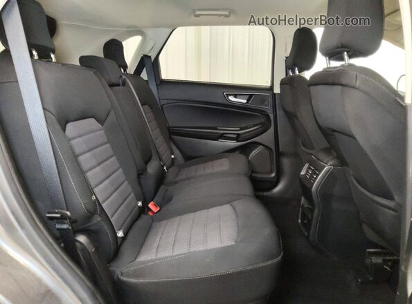 2FMPK4G90PBA42273 2023 FORD EDGE Silver Vista interior trasera