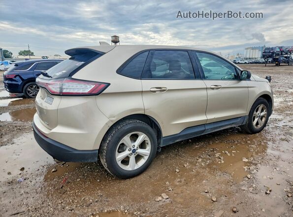 2FMPK4G91HBB87775 2017 FORD EDGE Tan Հետևի աջ