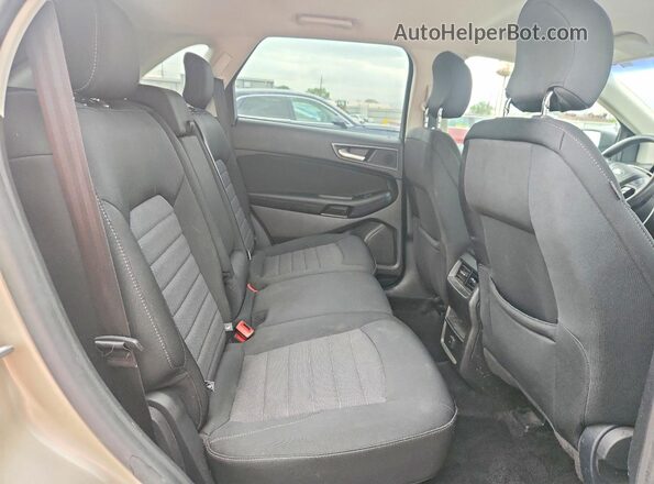 2FMPK4G91HBB87775 2017 FORD EDGE Tan Հետևի նստատեղերի տեսք
