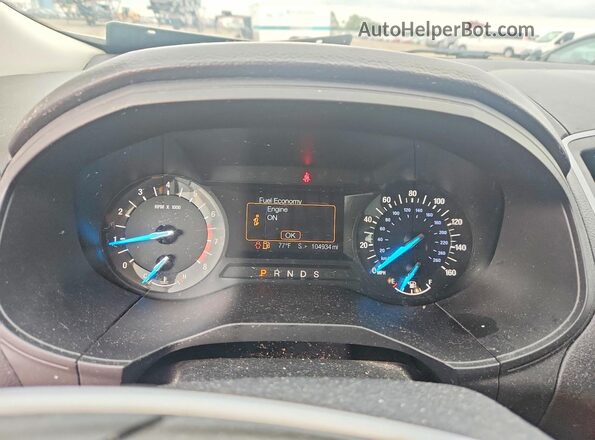 2FMPK4G91HBB87775 2017 FORD EDGE Tan Սարքավորումների վահանակի տեսք