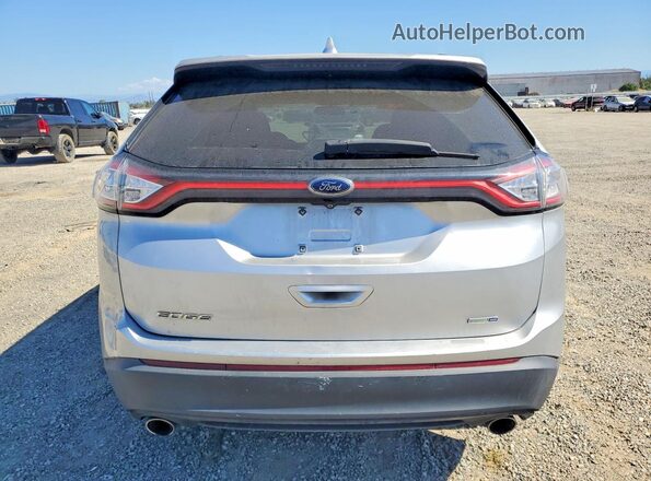 2FMPK4G91HBB97089 2017 FORD EDGE Silver Widok z tyłu