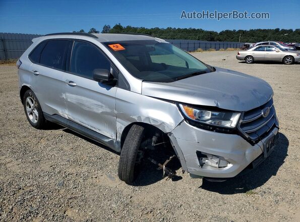2FMPK4G91HBB97089 2017 FORD EDGE Silver Przód prawy