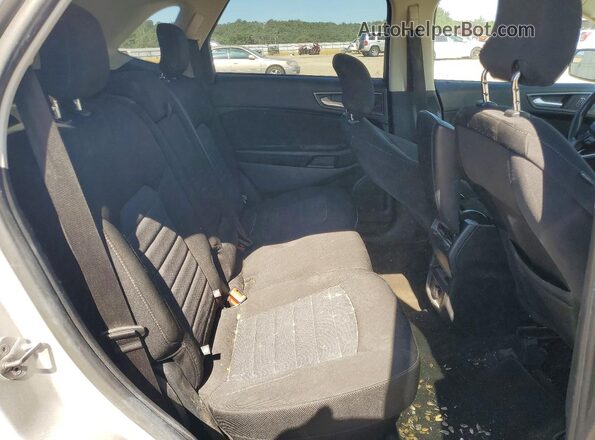2FMPK4G91HBB97089 2017 FORD EDGE Silver Widok tylnych siedzeń