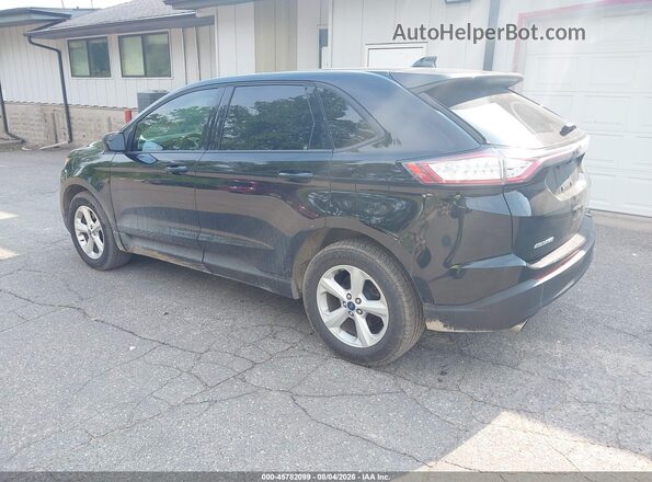 2FMPK4G91HBC49899 2017 FORD EDGE Black Rear left