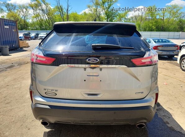 2FMPK4G91LBA06490 2020 FORD EDGE Silver Հետևի տեսք