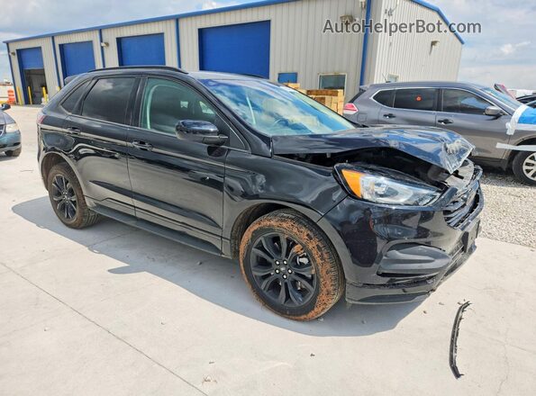 2FMPK4G92RBB08762 2024 FORD EDGE Черный Передняя правая четверть