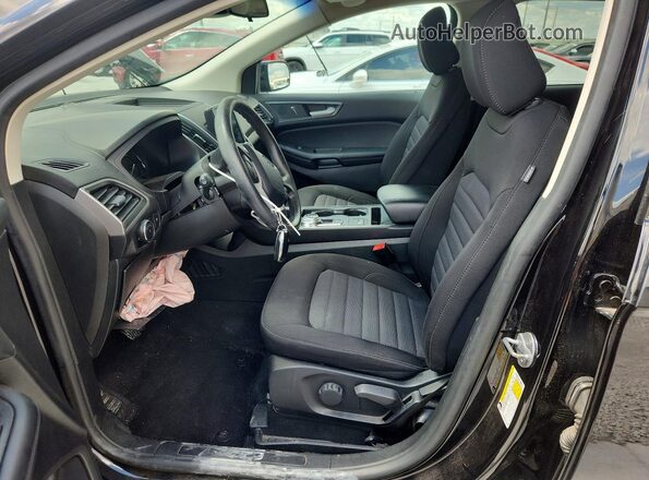2FMPK4G92RBB08762 2024 FORD EDGE Черный Вид салона спереди