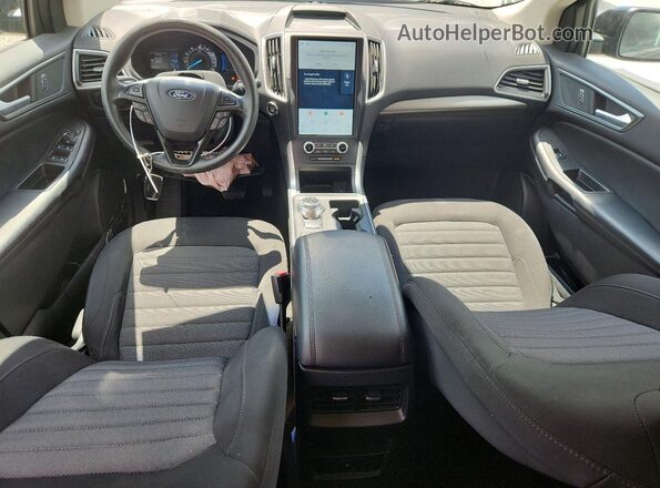 2FMPK4G92RBB08762 2024 FORD EDGE Черный Вид панели приборов