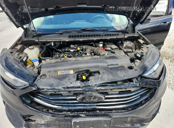 2FMPK4G92RBB08762 2024 FORD EDGE Черный Вид подкапотного пространства