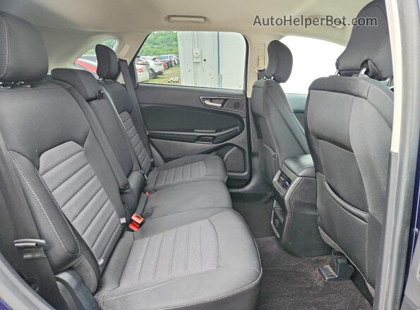 2FMPK4G93GBC34996 2016 FORD EDGE Синий Вид задних сидений