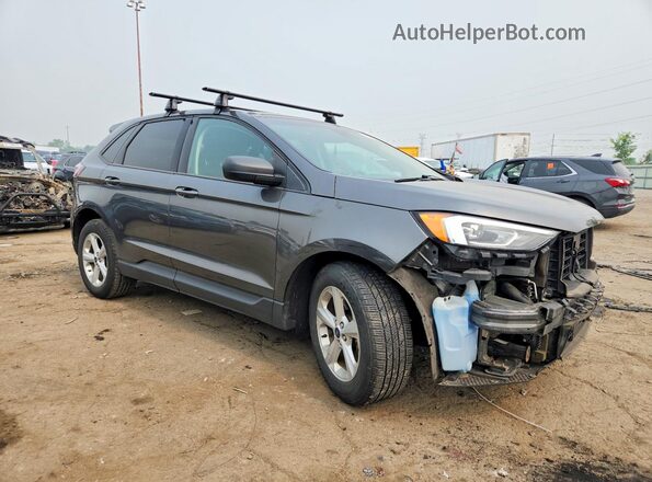 2FMPK4G93KBB41372 2019 FORD EDGE Gray Front right
