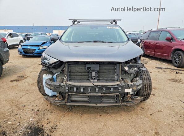 2FMPK4G93KBB41372 2019 FORD EDGE Gray Front view