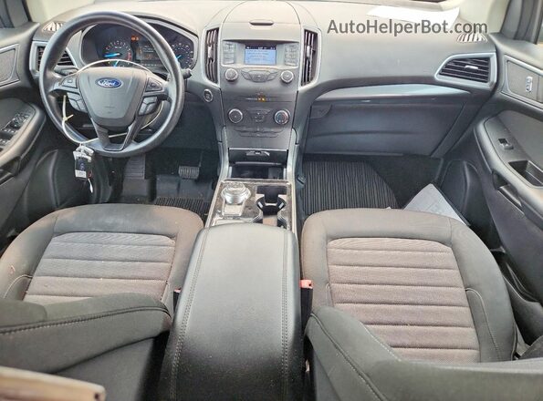2FMPK4G93KBB41372 2019 FORD EDGE Gray Dashboard view