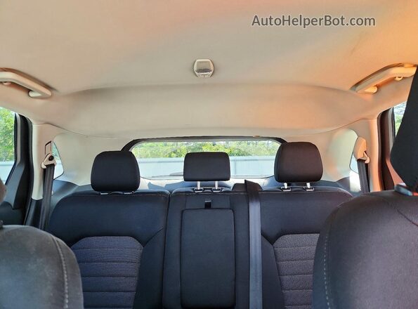 2FMPK4G94GBB76140 2016 FORD EDGE Silver Widok tylnych siedzeń