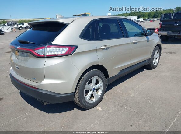 2FMPK4G94HBB72722 2017 FORD EDGE Gold Հետևի աջ