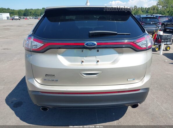2FMPK4G94HBB72722 2017 FORD EDGE Gold 