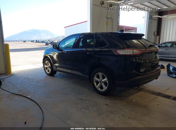 2FMPK4G94JBB13661 2018 FORD EDGE Black Trasero izquierdo