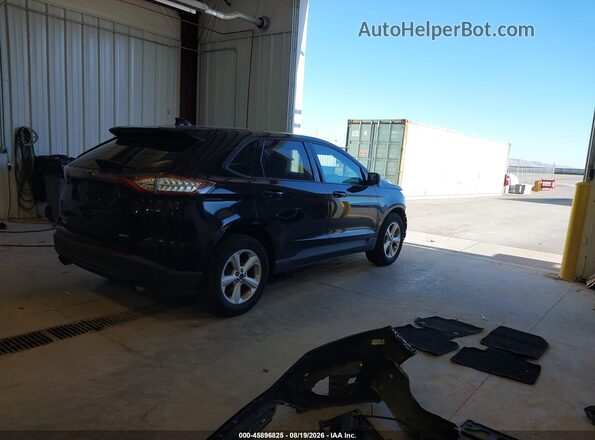 2FMPK4G94JBB13661 2018 FORD EDGE Black Trasero derecho