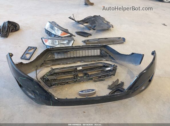 2FMPK4G94JBB13661 2018 FORD EDGE Black Vista del cuadro de instrumentos