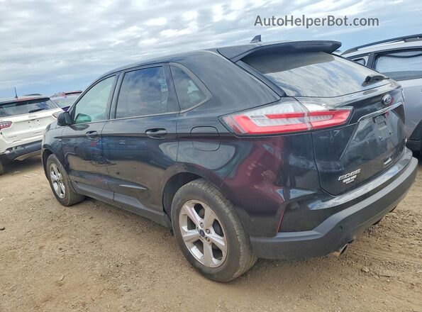 2FMPK4G94KBB57225 2019 FORD EDGE Черный Задняя левая четверть