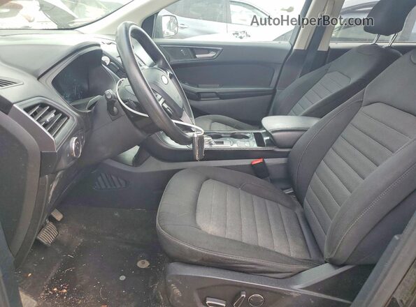 2FMPK4G94KBB57225 2019 FORD EDGE Черный Вид салона спереди
