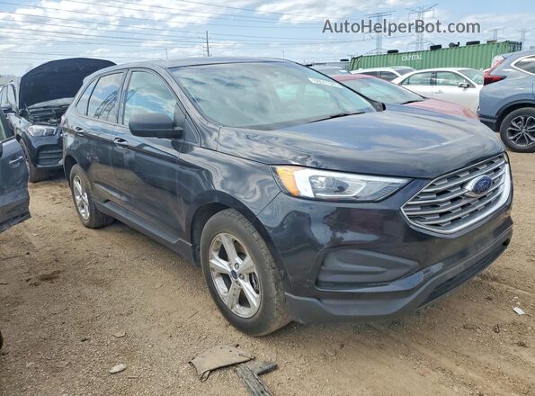 2FMPK4G94KBB57225 2019 FORD EDGE Черный Передняя правая четверть