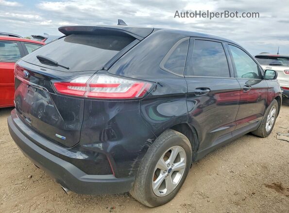 2FMPK4G94KBB57225 2019 FORD EDGE Черный Задняя правая четверть