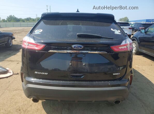 2FMPK4G94LBA81491 2020 FORD EDGE Black Вид ззаду