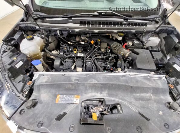 2FMPK4G94LBB01433 2020 FORD EDGE Silver Vista del compartimento del motor