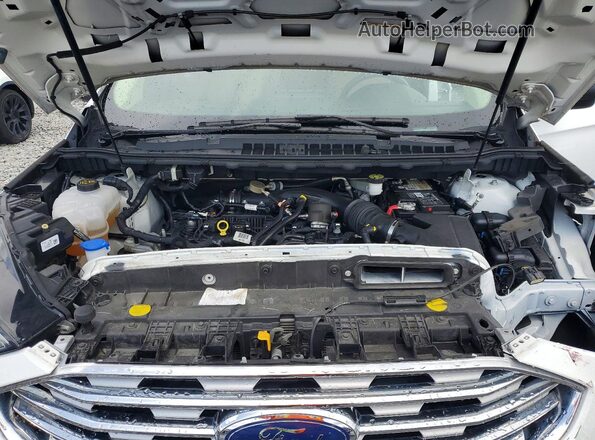 2FMPK4G94NBA13551 2022 FORD EDGE White Engine compartment view