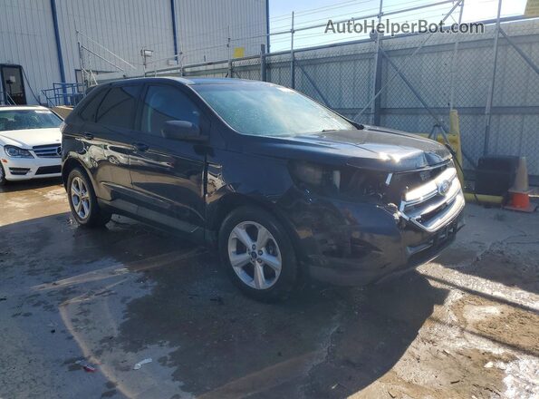 2FMPK4G95GBB43504 2016 FORD EDGE Black Front right
