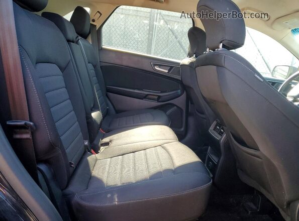 2FMPK4G95GBB43504 2016 FORD EDGE Black Rear interior view