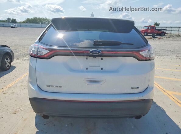 2FMPK4G95HBB10679 2017 FORD EDGE White Հետևի տեսք