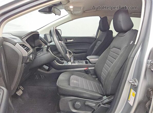 2FMPK4G95NBA64914 2022 FORD EDGE Silver Vista interior delantera