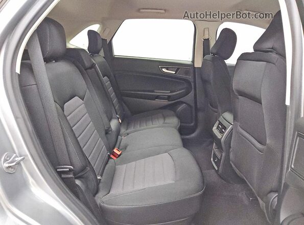 2FMPK4G95NBA64914 2022 FORD EDGE Silver Vista interior trasera