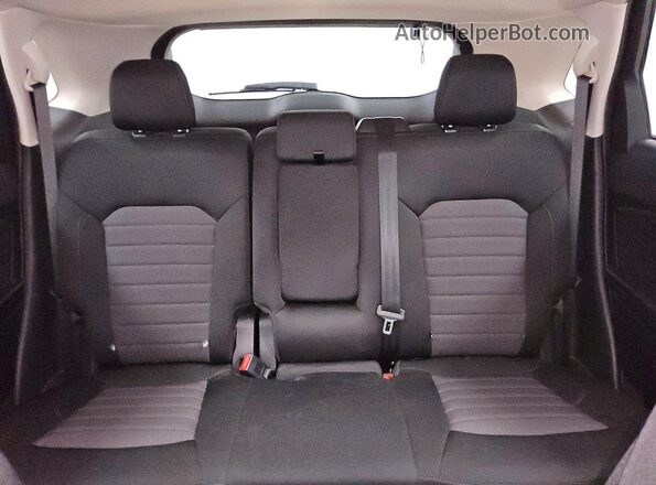 2FMPK4G95NBA64914 2022 FORD EDGE Silver Vista de los asientos traseros