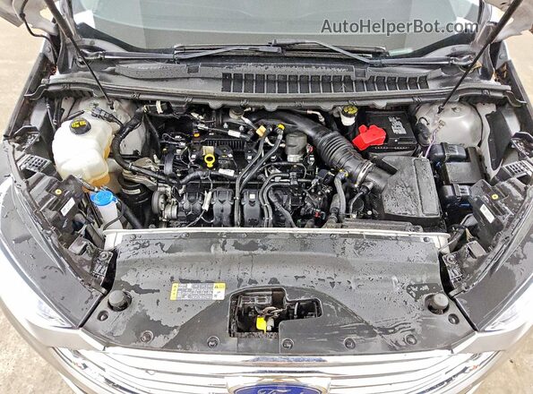 2FMPK4G95NBA64914 2022 FORD EDGE Silver Vista del compartimento del motor