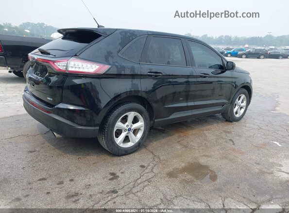 2FMPK4G96JBB21289 2018 FORD EDGE Black Trasero derecho