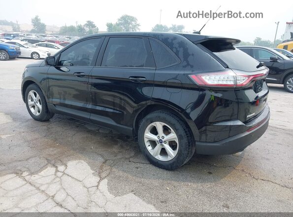 2FMPK4G96JBB21289 2018 FORD EDGE Black Trasero izquierdo