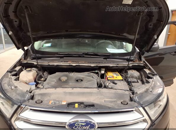 2FMPK4G96JBB21289 2018 FORD EDGE Black Vista trasera